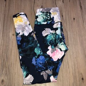 Floral print leggings